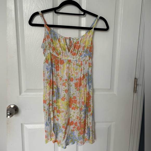 Billabong Feelin Blue Mini Dress Size: Small - Picture 2 of 4